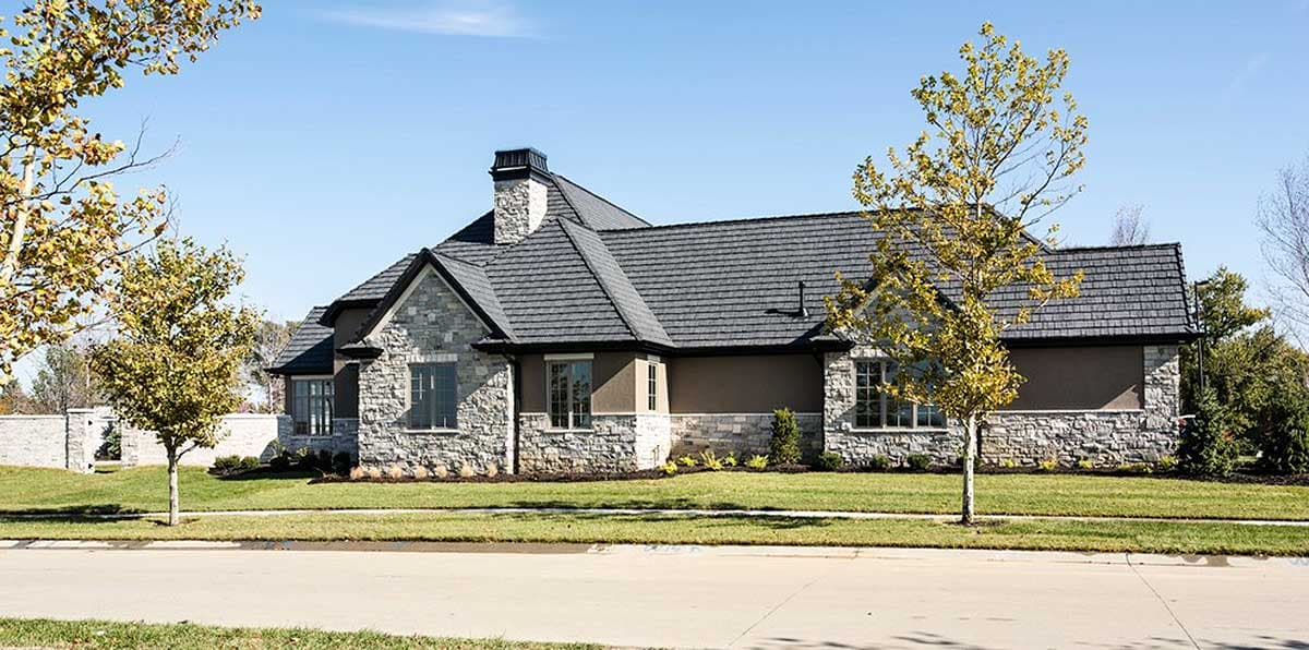 Plan 62566DJ: Luxury on One Level - Image #6 - European