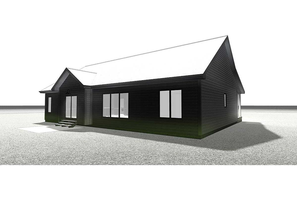 Plan 62568DJ: 3-Bed Cottage Ranch Home Plan with L-Shaped Porch - 1701 Sq Ft - Image #13 - Cottage, Country, Craftsman, New American, Northwest, Ranch