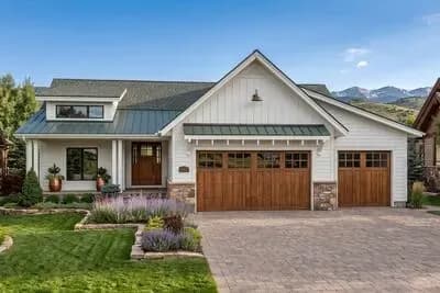 3-Bed Cottage Ranch Home Plan with L-Shaped Porch - 1701 Sq Ft