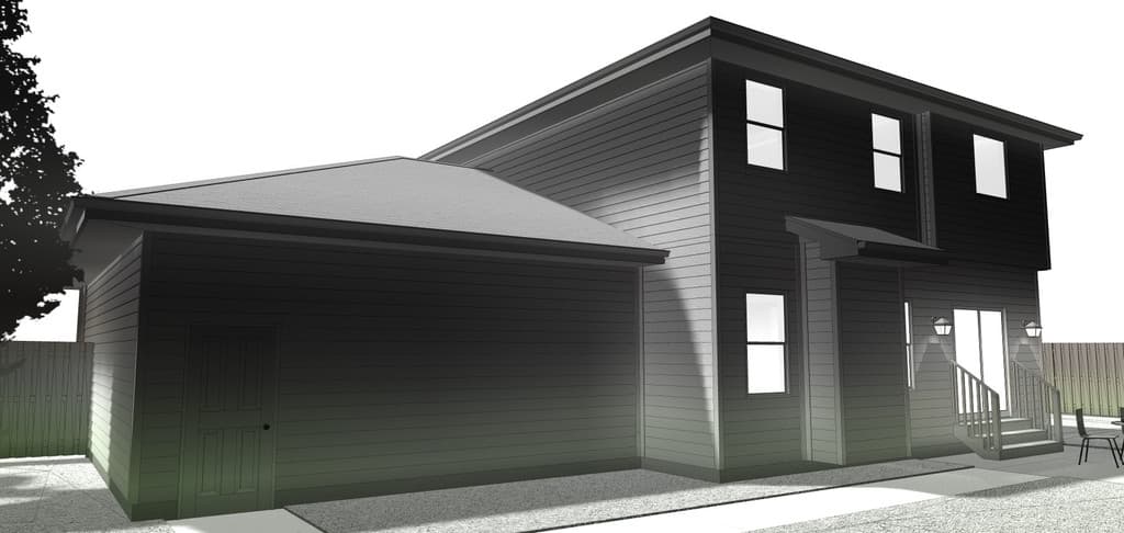 Plan 62569DJ: 4-Square House Plan with Covered Front Porch - Image #9 - Country, Northwest, Prairie