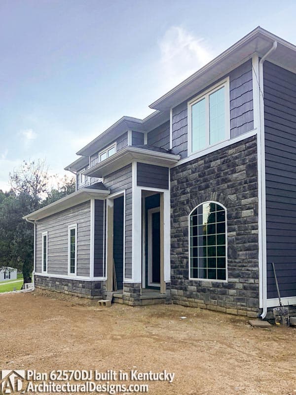 build gallery item - House Plan 62570DJ comes to life in Kentucky
