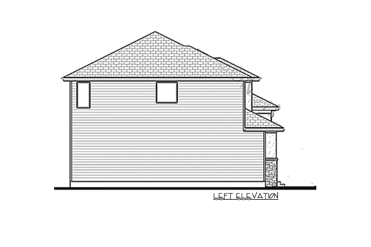 Plan 62570DJ: Family-Friendly Prairie Style House Plan - Image #19 - Northwest, Prairie