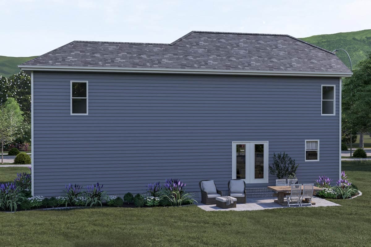 Plan 62585DJ: 3-Bed House Plan with Great Vaulted Master Suite - 1658 Sq Ft - Image #15 - Bungalow, Cottage, Craftsman, Traditional