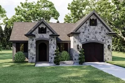 Drive Through Garage with Shop