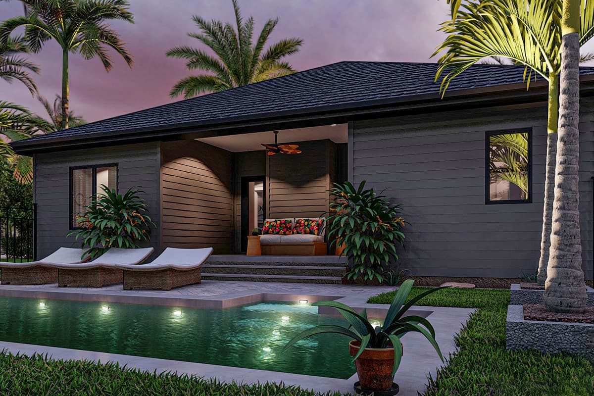 Plan 62598DJ: 3 Bed Spanish Style Ranch Home Plan - Image #16 - Mediterranean, Ranch, Spanish