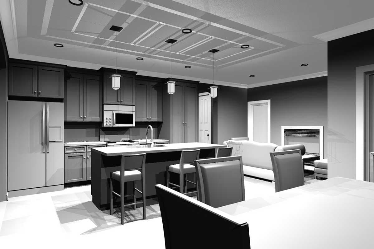 Plan 62600DJ: 4-Bed Mediterranean-style House Plan with Upstairs Game Room - Image #6 - European, Mediterranean, Tuscan