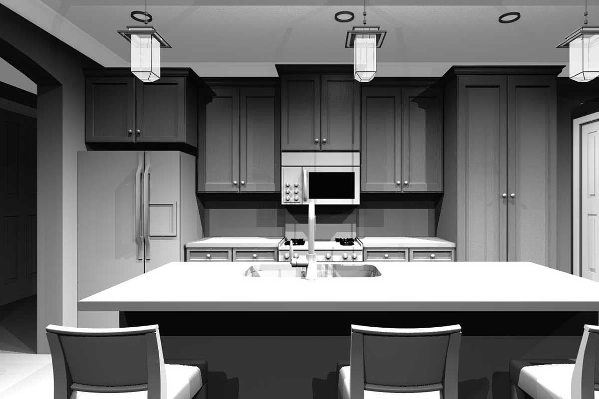 Plan 62600DJ: 4-Bed Mediterranean-style House Plan with Upstairs Game Room - Image #7 - European, Mediterranean, Tuscan