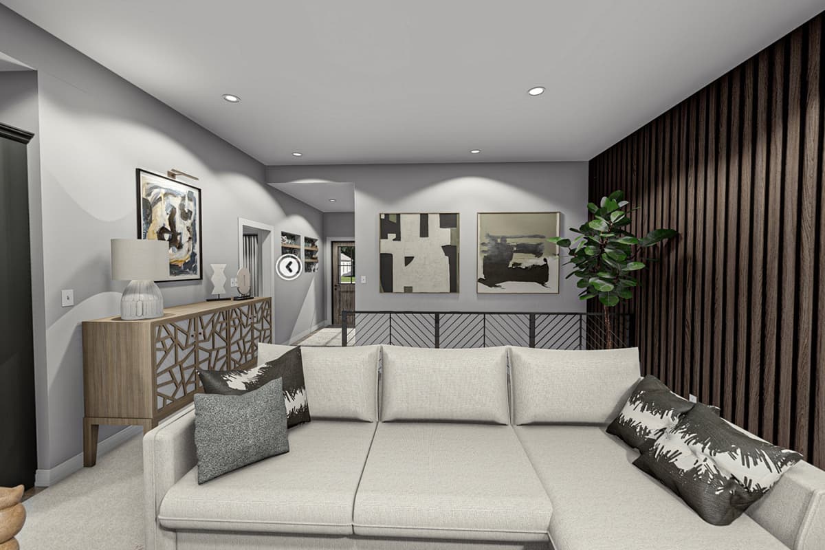 Plan 62610DJ: Modest Ranch Duplex House Plan - Virtual Tour Cover Image - Traditional