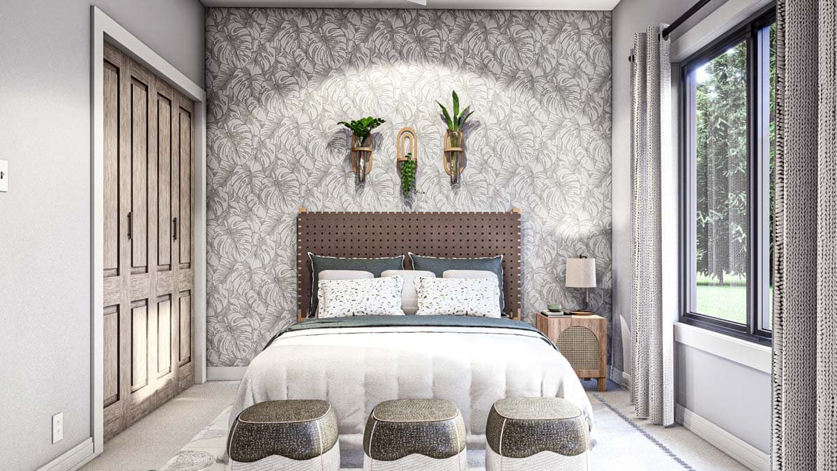 Plan 62610DJ: Modest Ranch Duplex House Plan - Image #10 - Traditional