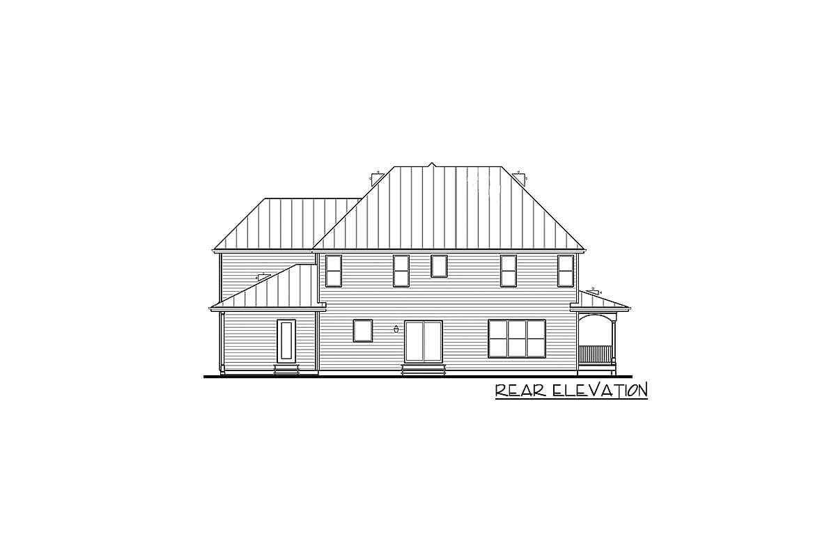 Plan 62619DJ: Victorian Farmhouse Plan with Grand Wraparound Porch - Image #7 - Country, Farmhouse, Traditional, Victorian