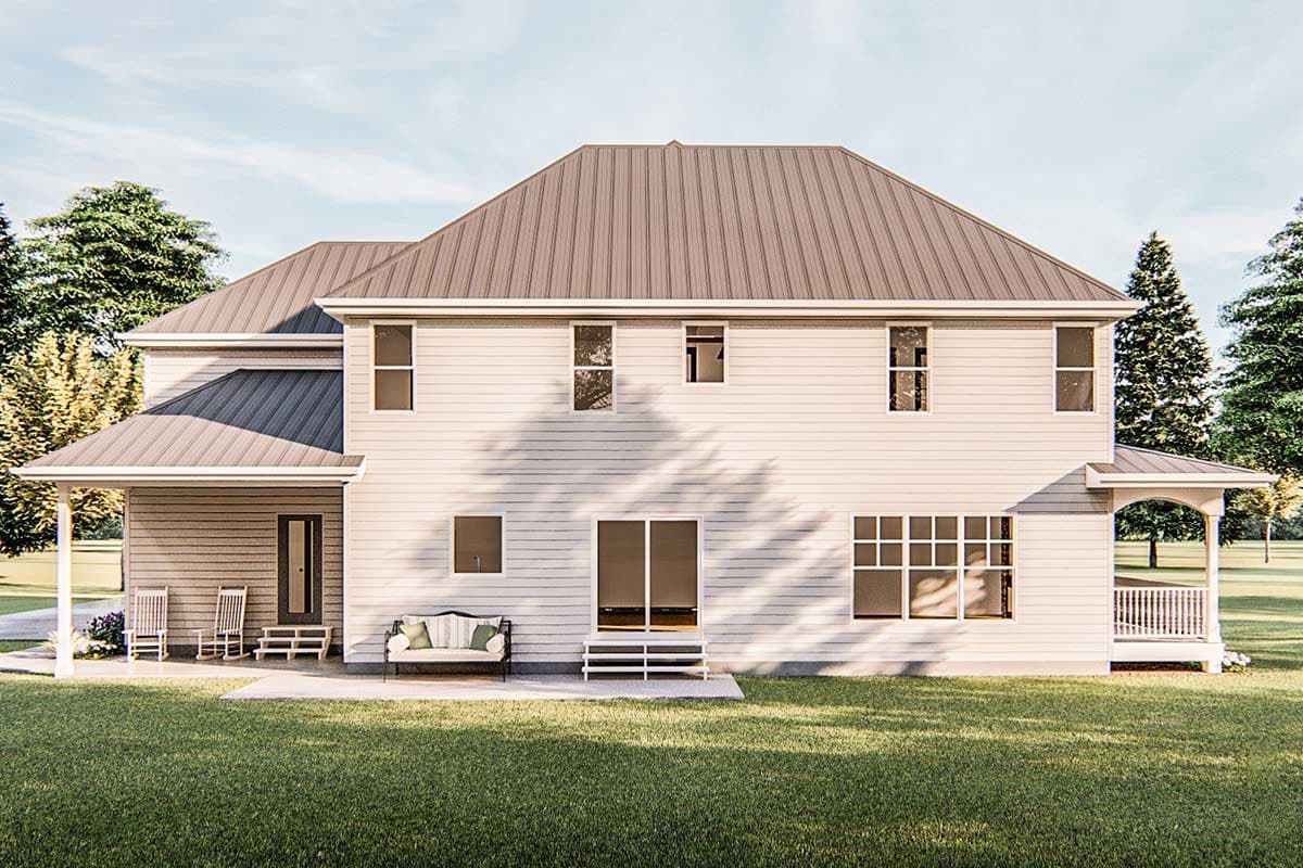 Plan 62619DJ: Victorian Farmhouse Plan with Grand Wraparound Porch - Image #5 - Country, Farmhouse, Traditional, Victorian