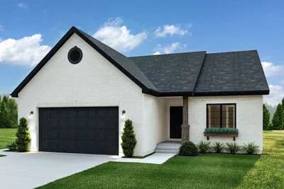 Split Bedroom Ranch House Plan