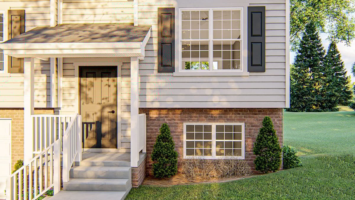 Plan 62632DJ: Split-Level House with Optional Family Room - Image #5 - Traditional