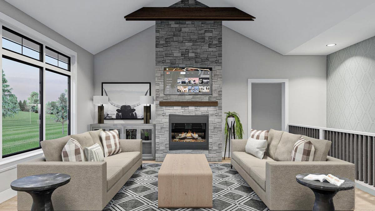 Plan 62637DJ: Modern Farmhouse Plan - Image #9 - Country, Farmhouse, Modern Farmhouse, Ranch