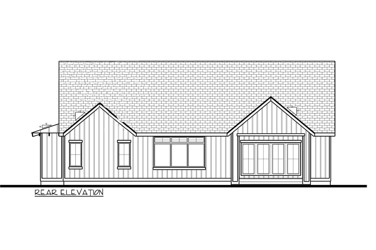 Plan 62637DJ: Modern Farmhouse Plan - Image #17 - Country, Farmhouse, Modern Farmhouse, Ranch