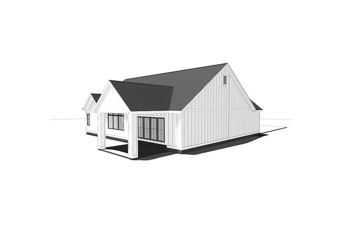 Plan 62637DJ: Modern Farmhouse Plan - Image #13 - Country, Farmhouse, Modern Farmhouse, Ranch