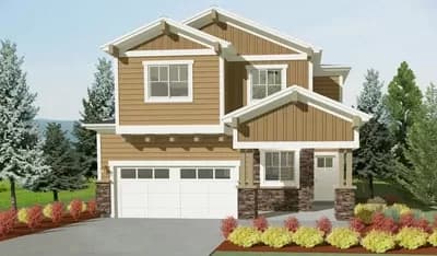 Narrow Lot Craftsman House Plan