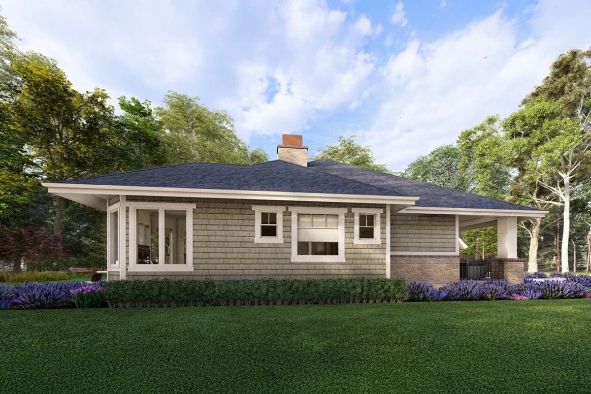 Plan 64404SC: 2 Bed Craftsman with Option for Two More Bedrooms in Basement - 2605 Sq Ft - Image #16 - Country, Craftsman, Mountain, New American, Northwest, Ranch, Traditional