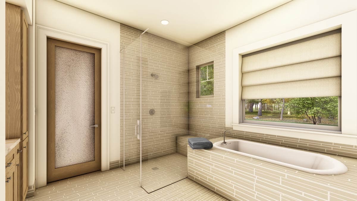 Plan 64404SC: 2 Bed Craftsman with Option for Two More Bedrooms in Basement - 2605 Sq Ft - Image #9 - Country, Craftsman, Mountain, New American, Northwest, Ranch, Traditional