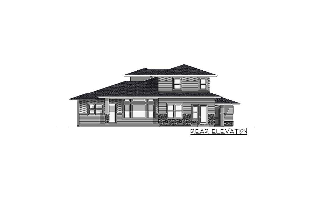 Plan 64405SC: 4 Bed Master on Main Craftsman House Plan - Image #18 - Hill Country, Northwest, Prairie