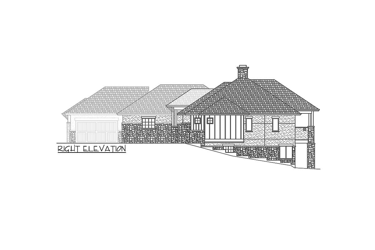 Plan 64407SC: Craftsman Ranch House Plan - Image #24 - Craftsman, Hill Country, Ranch