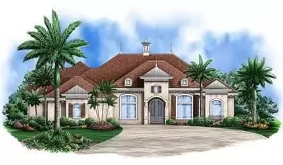 Fabulous Mediterranean Home Plan