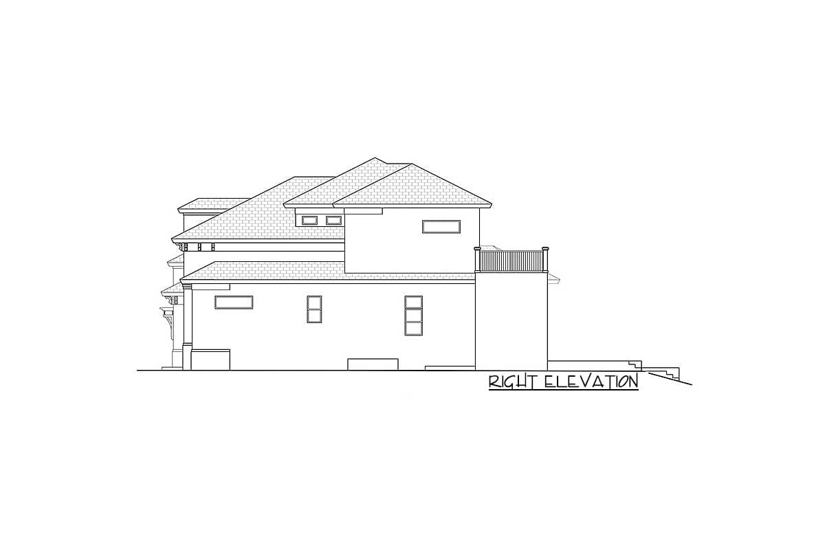 Plan 65611BS: European Home with Open Layout - Image #4 - European, Florida-Style