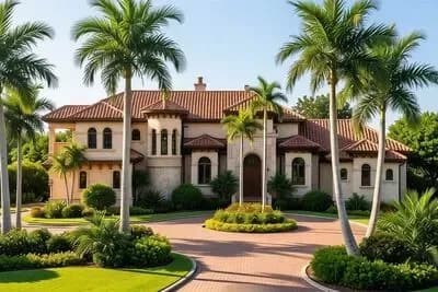 Luxurious Mediterranean House Plan with Four Bedrooms and Three-Car Garage