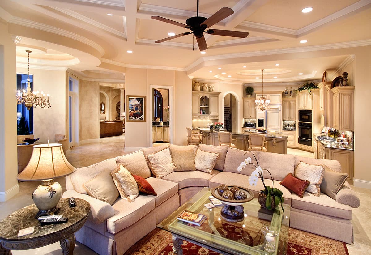 Plan 66020WE: Mediterranean Two-Story Dream House Plan - 6771 Sq Ft - Image #6 - Florida-Style, Mediterranean, Spanish