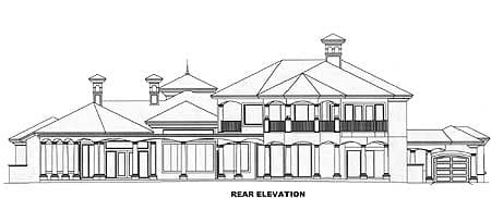 Plan 66071WE: Dream Estate - Image #19 - Florida-Style, Mediterranean, Spanish
