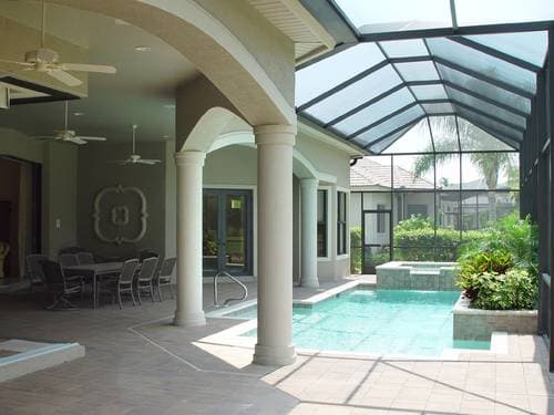 Plan 66073WE: Mediterranean House Plan with Guest Cabana - Image #10 - Florida-Style, Mediterranean