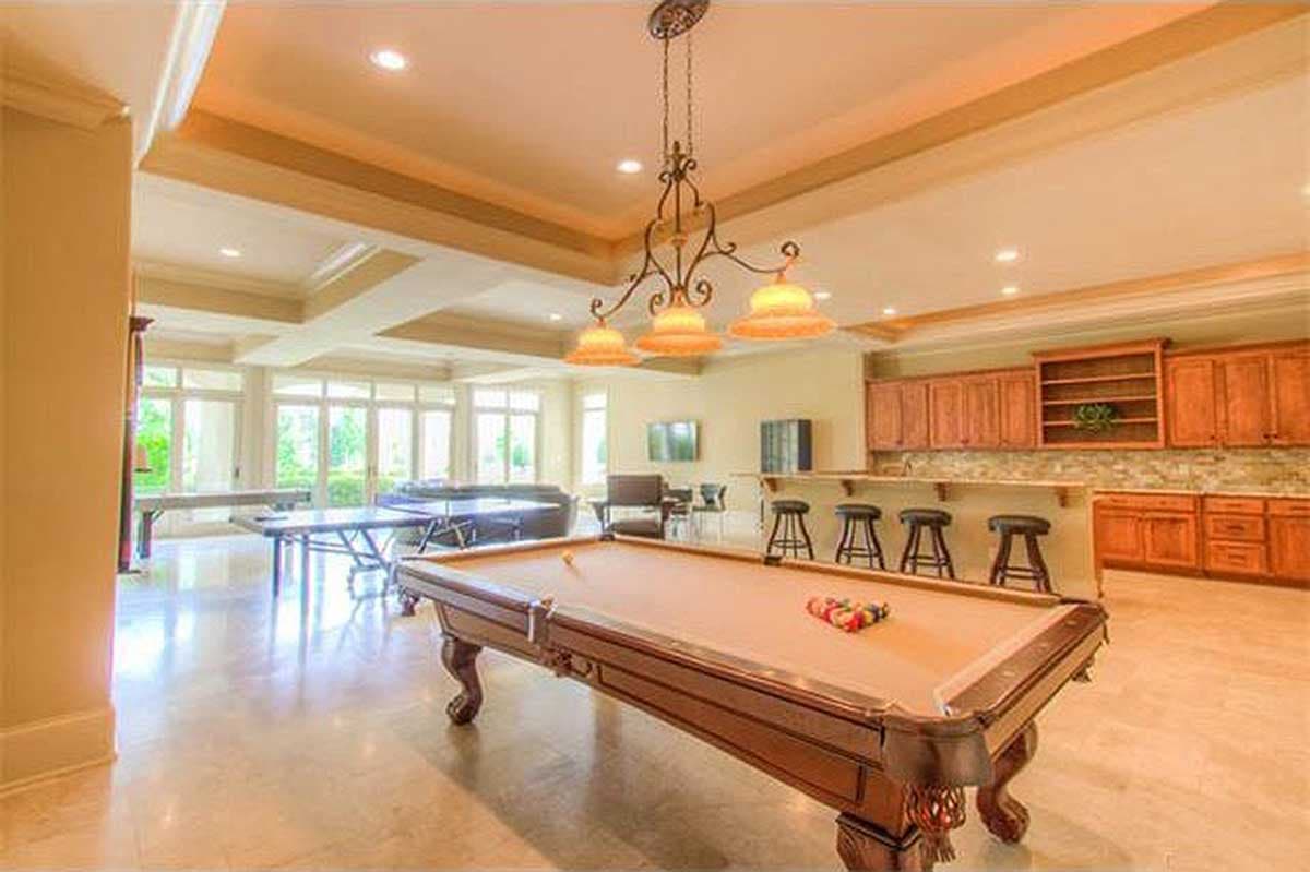 Plan 66191WE: Captivating Mediterranean Design with Second Floor Home Theater - 6718 Sq Ft - Image #13 - European, Mediterranean, Spanish