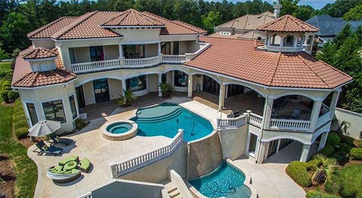 Plan 66191WE: Captivating Mediterranean Design with Second Floor Home Theater - 6718 Sq Ft - Image #21 - European, Mediterranean, Spanish
