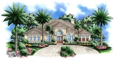 Triple Arched Foyer