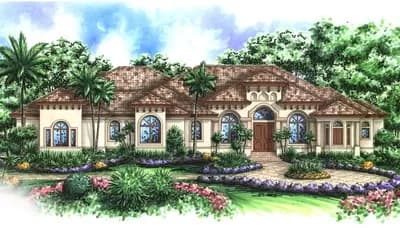 Wide Lot with Unique Courtyard