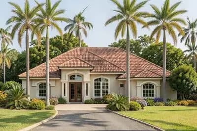 Mediterranean Style House Plan Featuring 3 Bedrooms and Double Island Kitchen