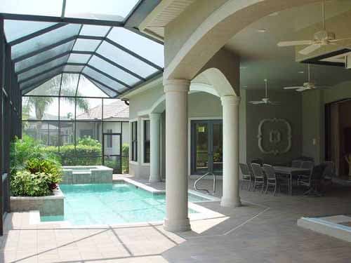 Plan 66286WE: Stunning Rear Elevation - Image #6 - Florida-Style, Mediterranean