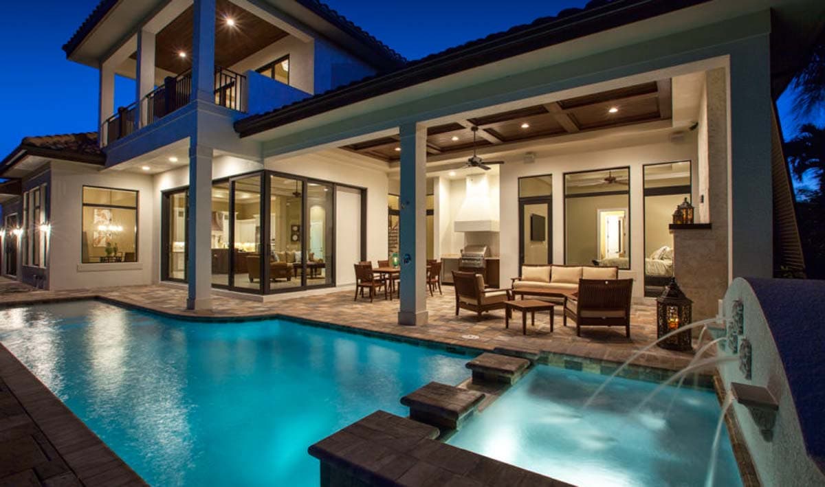 Plan 66305WE: Coastal Contemporary with Loads of Outdoor Spaces - 3469 Sq Ft - Image #13 - Coastal Contemporary, European, Mediterranean, Spanish, Transitional