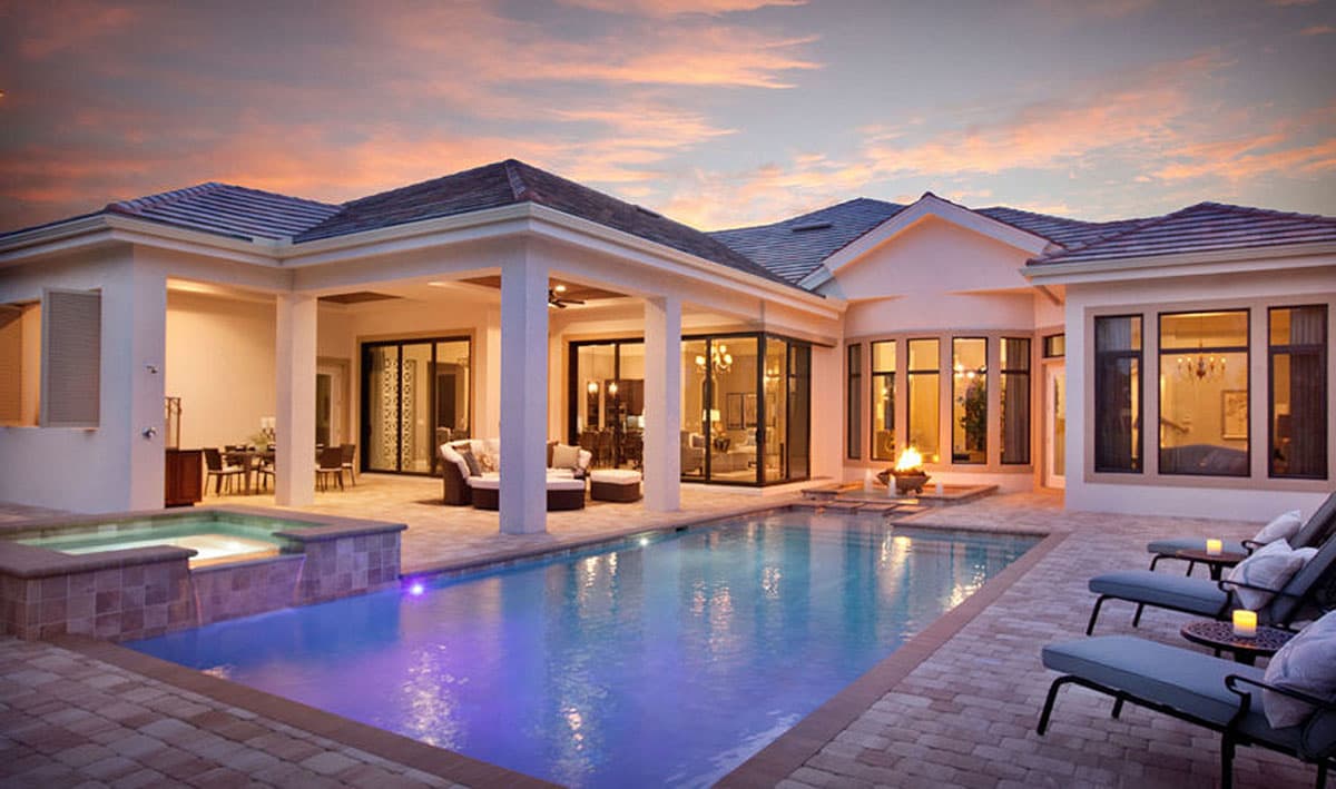 Plan 66321WE: Mediterranean Home With Circular Dining Room - 3800 Sq Ft - Image #13 - Coastal Contemporary, European, Mediterranean, Spanish, Transitional