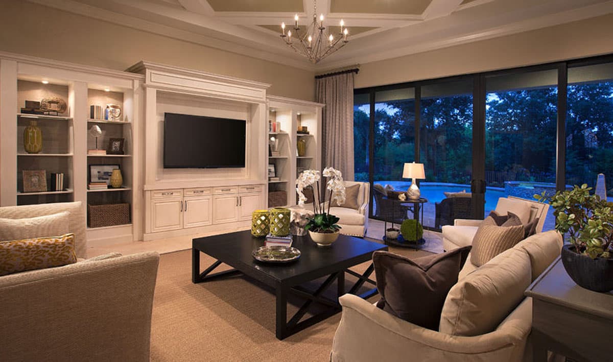 Plan 66325WE: 4 Bed Coastal Contemporary House Plan with Great Outdoor Living - 4100 Sq Ft - Image #6 - Coastal Contemporary, European, Florida-Style, Mediterranean, Transitional