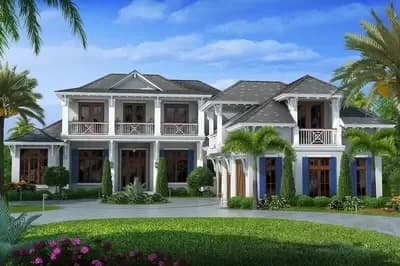 Upscale Florida Home Plan