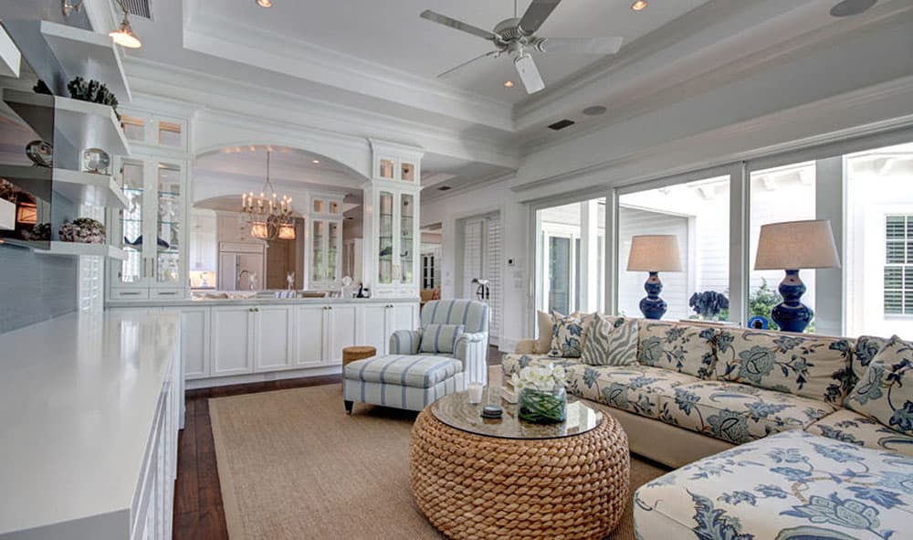 Plan 66337WE: Delightful 4-Bedroom Coastal House Plan with Outdoor Fireplace and Kitchen - 4094 Sq Ft - Image #6 - Coastal, Coastal Contemporary, Florida-Style, Southern