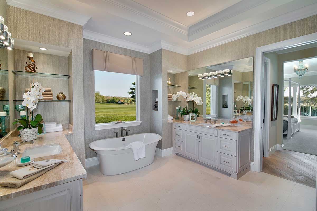 Plan 66342WE: 3 Bed Beauty with 2 Lanai - Image #8 - Florida-Style, Mediterranean, Transitional