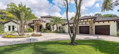 Opulent Mediterranean House Plan - 4948 Sq Ft