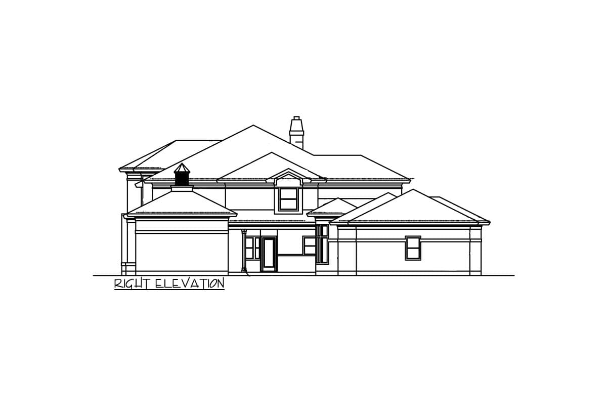 Plan 67105GL: Luxurious European House Plan - Image #9 - European, Hill Country