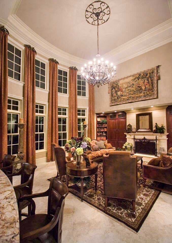 Plan 67114GL: Elegant Stone and Stucco Luxury 4-Bed House Plan - Image #6 - European