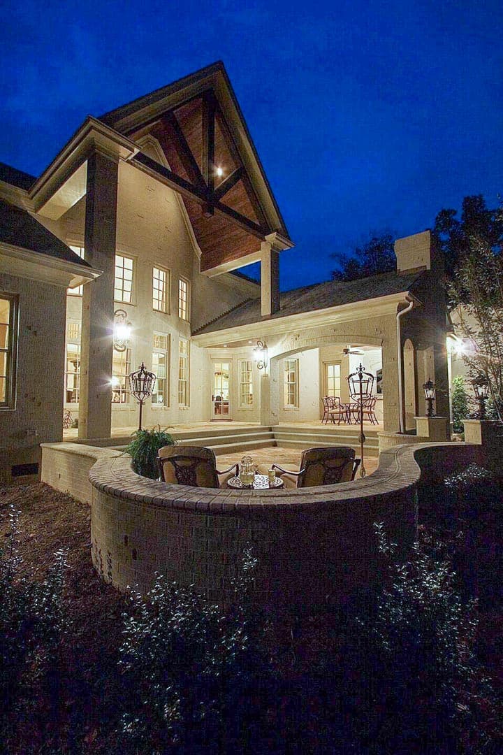 Plan 67114GL: Elegant Stone and Stucco Luxury 4-Bed House Plan - Image #18 - European