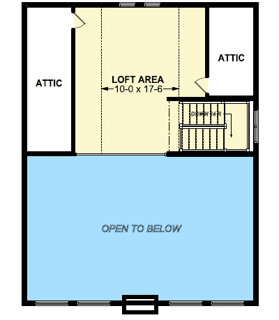 Plan 6765MG: Windows for a View - Floor Plan - 2nd Floor - Mountain, Vacation
