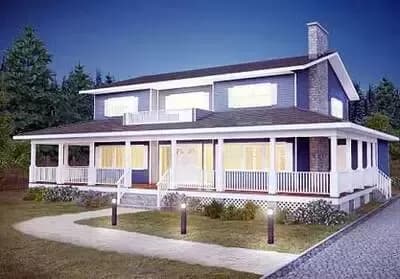 Country Charmer With Wraparound Porch