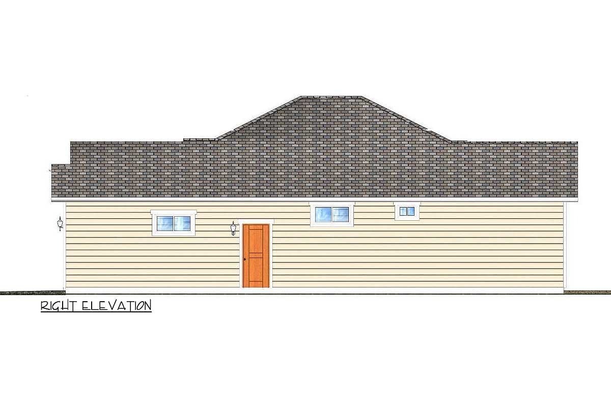 Plan 67725MG: Everything On One Floor - Image #6 - Craftsman, Northwest